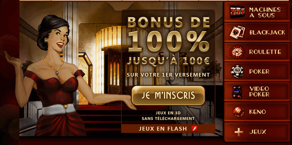 bonus de 100% jusuq